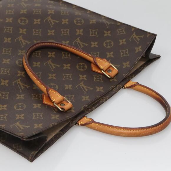 LOUIS VUITTON Monogram Sac Plat Hand Bag M51140 - Picture 6 of 16